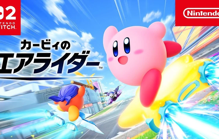 Kirby Air Riders sette minuti di trailer riassumono meccaniche e contenuti