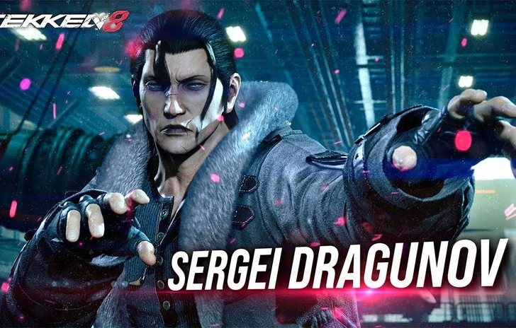 Tekken 8 il trailer di annuncio e gameplay di Dragunov
