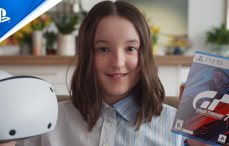 Bella Ramsey impara a guidare con Gran Turismo in VR