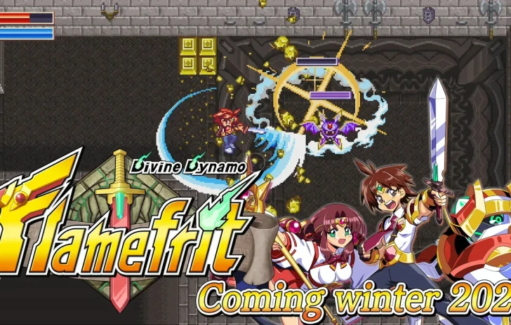 Divine Dynamo Flamefrit laction retrò di Inti Creates uscirà in inverno