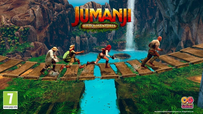 Jumanji Avventure selvagge annunciato con un trailer