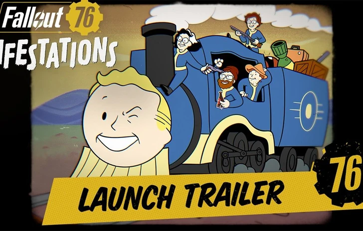 Fallout 76  il trailer di lancio di Infestations