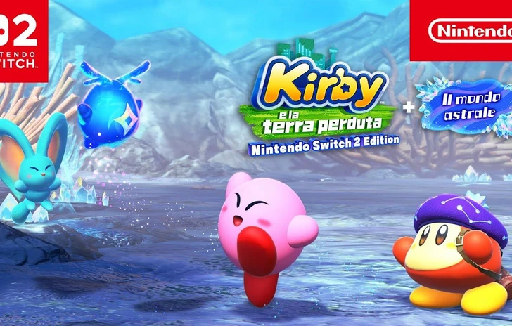 Kirby e la terra perduta su Nintendo Switch 2 con Il mondo astrale
