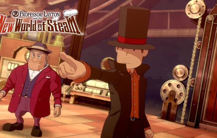 Professor Layton and the New World of Steam esce anche su PS5 e PC