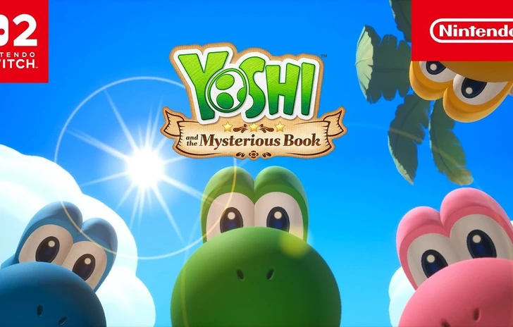Yoshi and the Mysterious Book è disponibile su Nintendo Switch 2