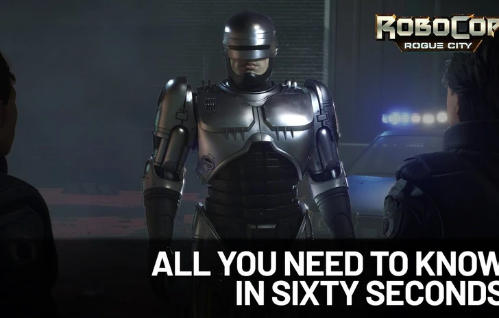 Robocop Rogue City sintetizzato in poco più di un minuto