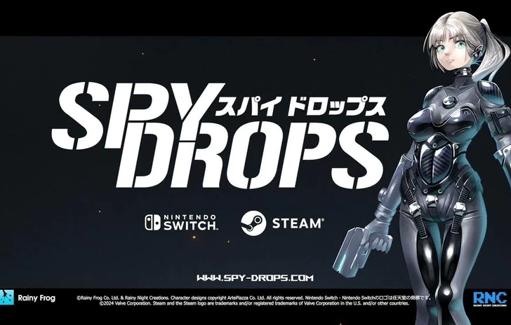 Spy Drops Announcement Trailer (Nintendo Switch Steam)