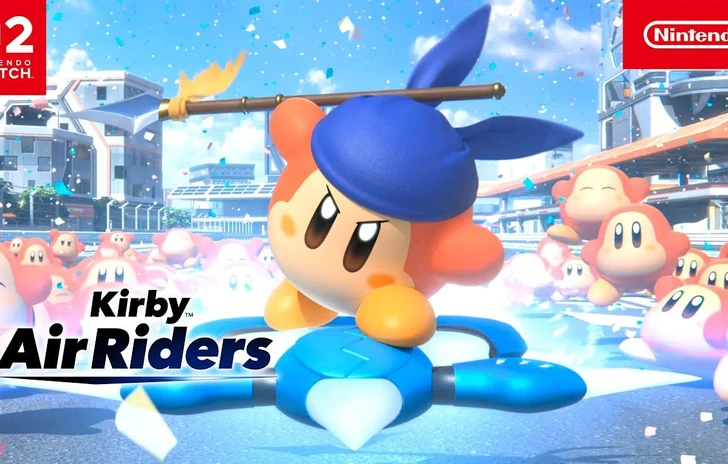 Kirby Air Riders esce oggi il trailer di lancio