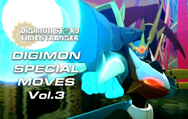 Digimon Story Time Stranger online il terzo trailer con le mosse speciali dei Digimon