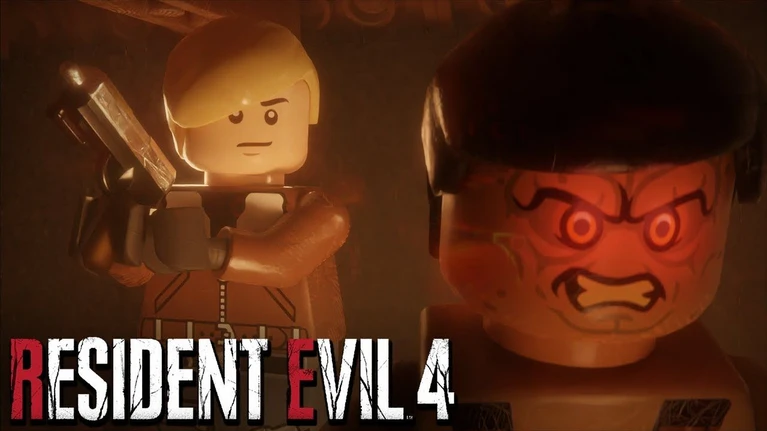 Resident Evil 4 rifatto con i Lego