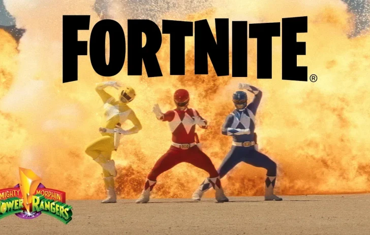 Fortnite Shock N Awesome la nuova Stagione coi Power Rangers