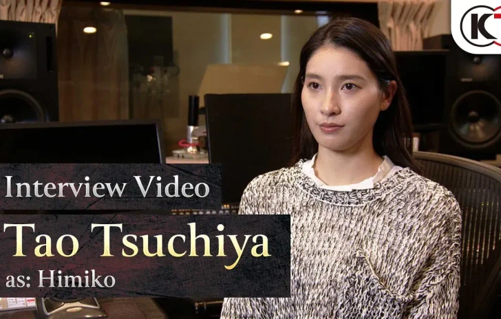 Nioh 3 Intervista con Tao Tsuchiya (Himiko)