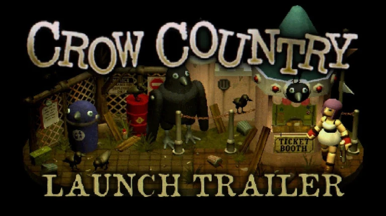 Crow Country il trailer di lancio dellhorror retrò