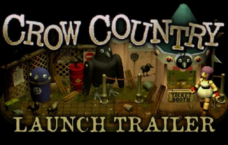 Crow Country il trailer di lancio dellhorror retrò