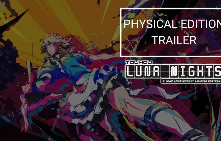 Touhou Luna Nights unedizione fisica per celebrare il quinto anniversario