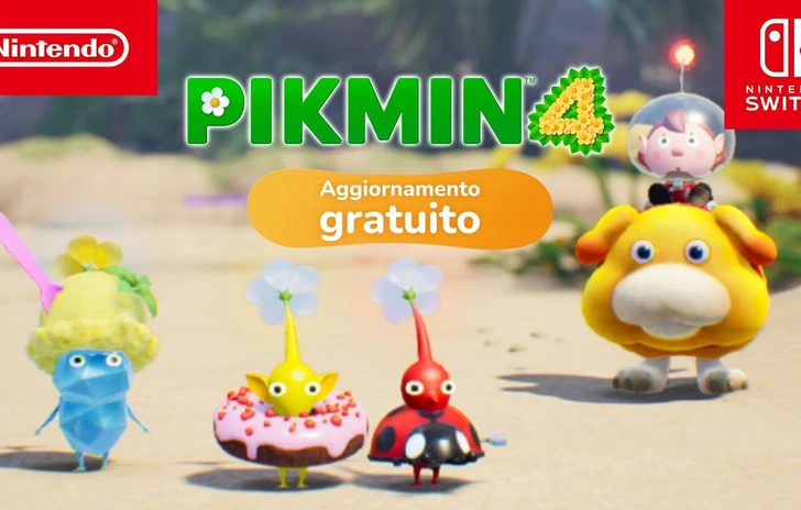 Pikmin 4 si aggiorna a novembre ecco le novità