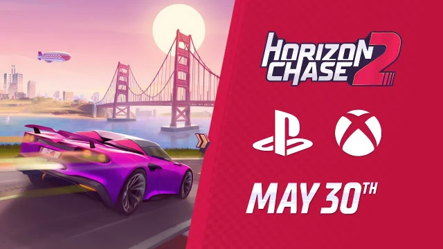 Horizon Chase 2  Coming to PlayStation 4  5 and Xbox Series  One this May 30th