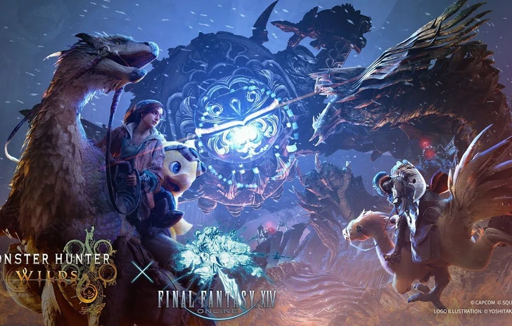 Monster Hunter Wilds si incrocia con Final Fantasy XIV