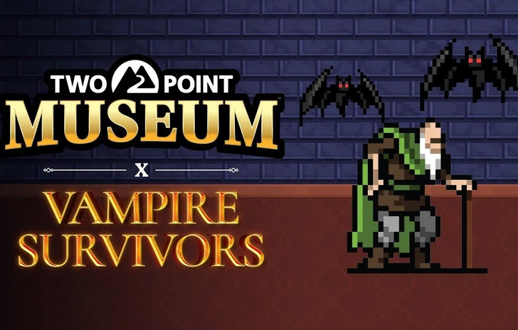 Two Point Museum si incrocia con Vampire Survivors