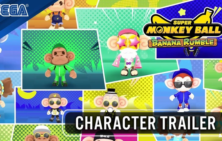 Super Monkey Ball Banana Rumble le scimmiette di Sega protagoniste del nuovo trailer