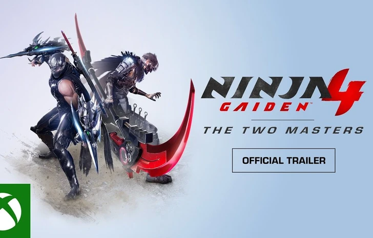 Ninja Gaiden 4 il DLC I Due Maestri esce fra una settimana