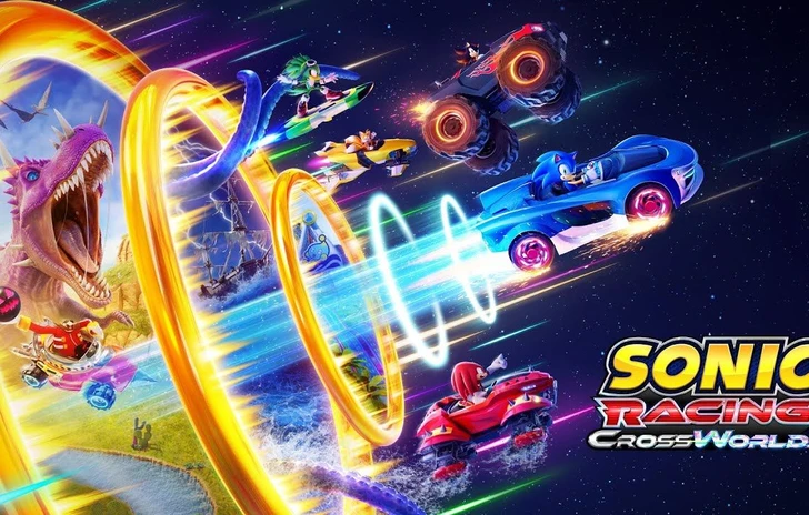 Sonic Racing CrossWorlds sfreccia nel trailer di lancio