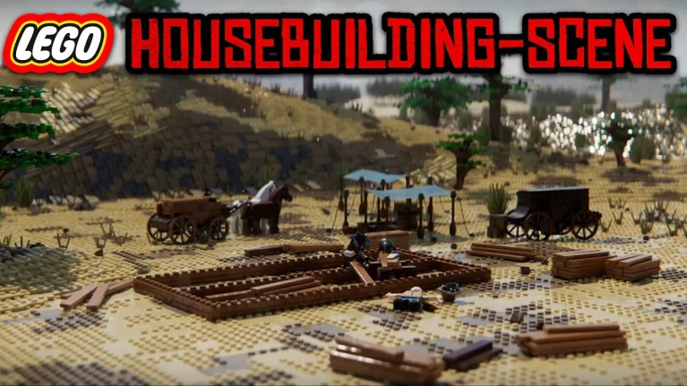 Red Dead Redemption 2 un filmato rifatto con i LEGO