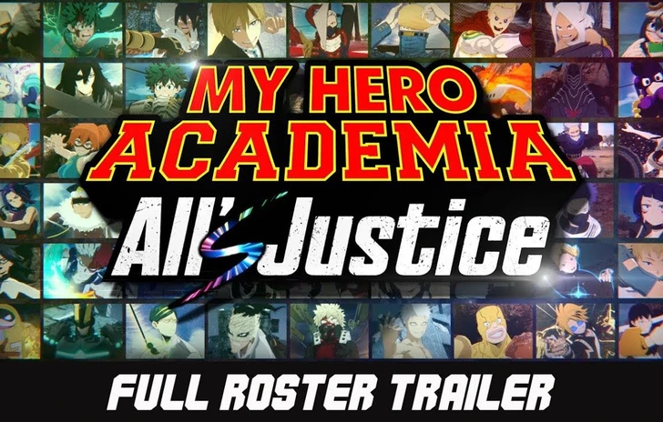 My Hero Academia Alls Justice svela il nutrito roster