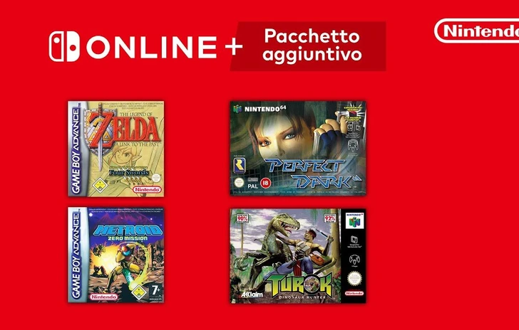 Nintendo Switch Online  Pacchetto aggiuntivo  le novità di giugno 2024