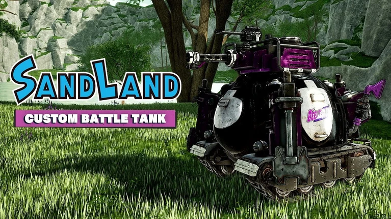 Sand Land combatte con un carro custom nel nuovo trailer