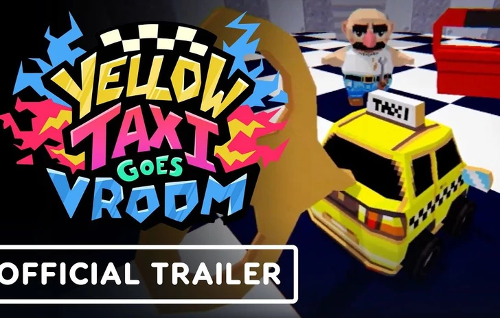 Yellow Taxi Goes Vroom Official Reveal Trailer