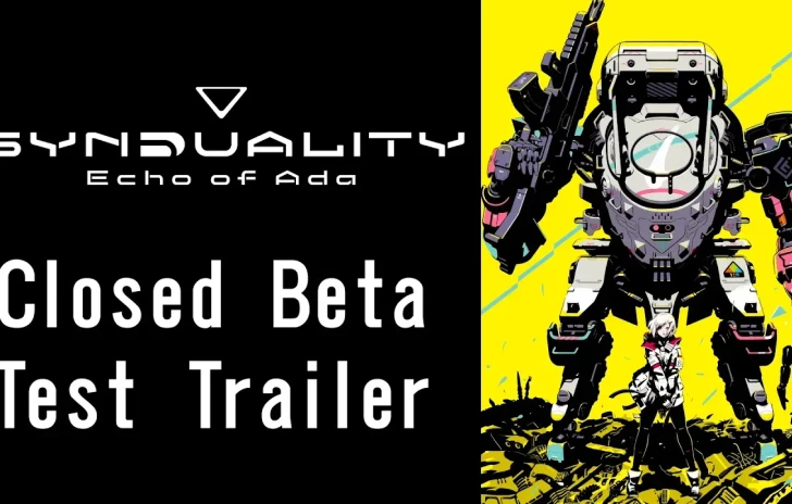 SYNDUALITY Echo of Ada  Closed Beta Test Trailer