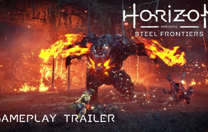 Horizon Steel Frontiers  il trailer gameplay 