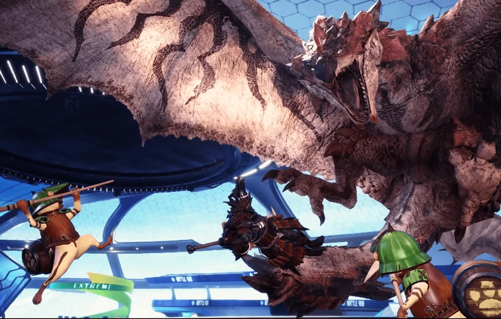 Street Fighter 6 festeggia il ventennale di Monster Hunter 