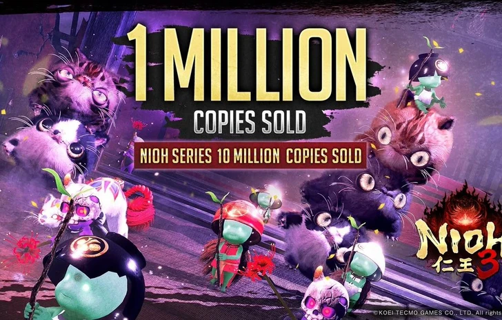 Nioh 3 supera il milione di copie vendute nuovo record per la serie