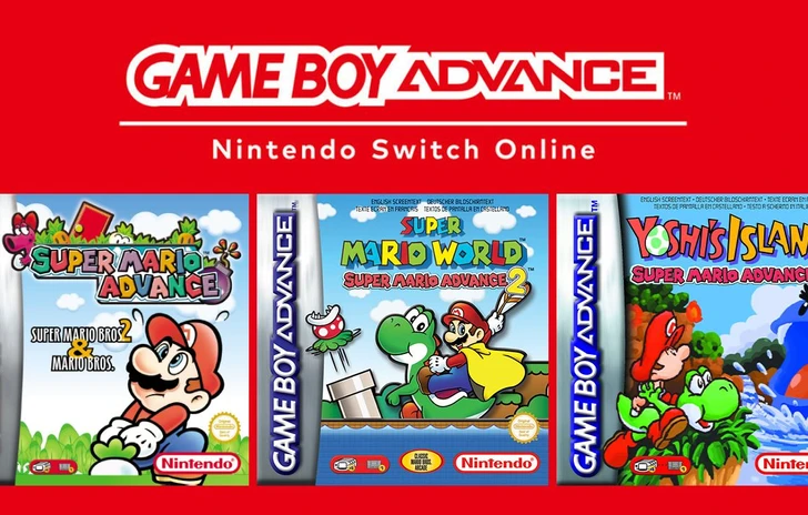 Super Mario Advance 1 2 e 3 per GBA arrivano su Nintendo Switch 