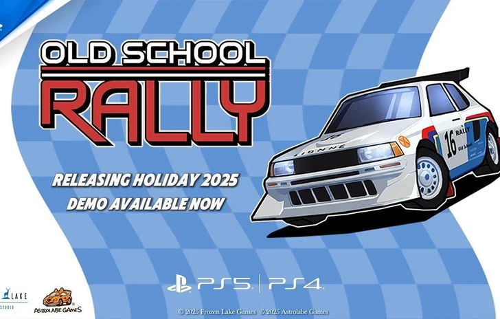 Old School Rally il racing nostalgico debutta a fine anno su Switch PS4 e PS5
