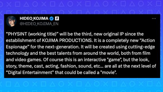 Hideo Kojima ci sta portando nella prossima generazione dei videogiochi?