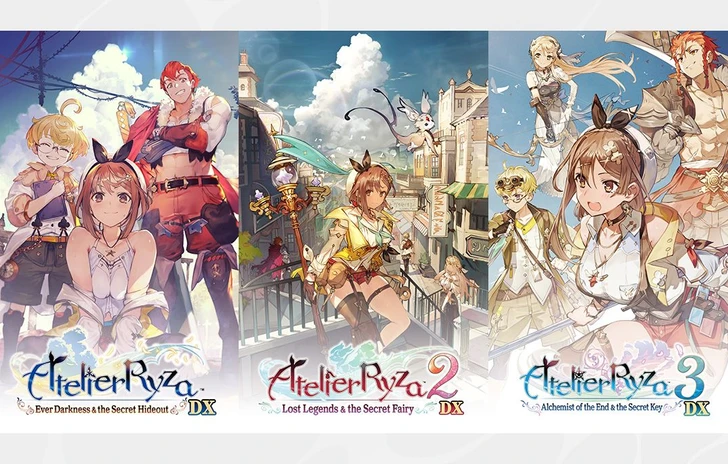 Atelier Ryza Secret Trilogy Deluxe Pack la recensione dei tre JRPG di Ryza