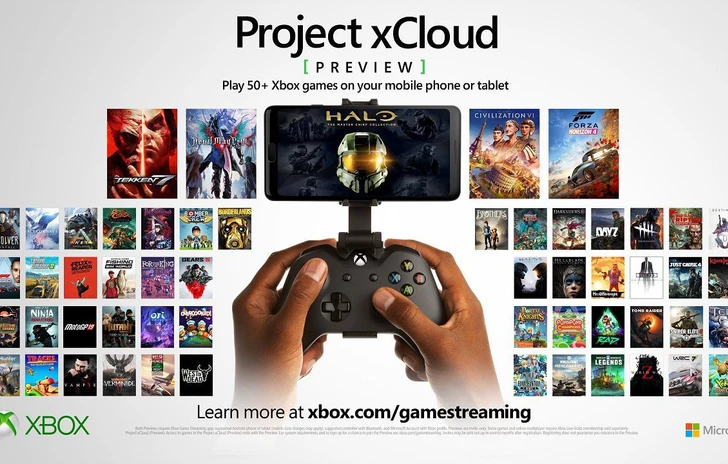 Ecco xCloud tutta la potenza della console senza la console