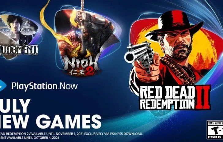 Playstation NOW i titoli di luglio