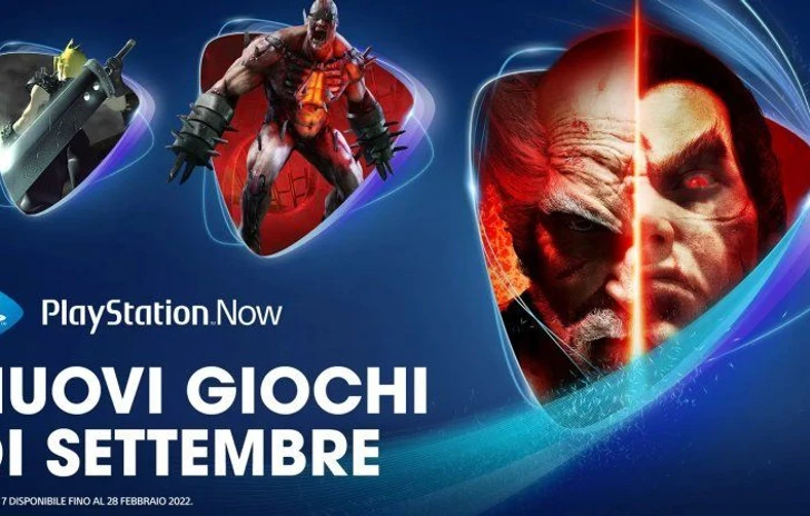 Playstation Now i titoli di settembre