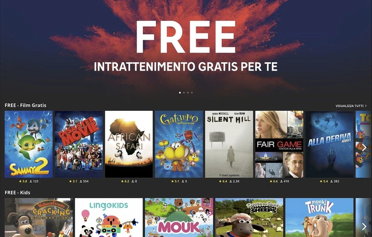 Cinema gratis per tutti su Rakuten