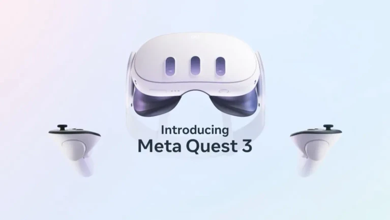 Meta Quest 3 si mostra in video