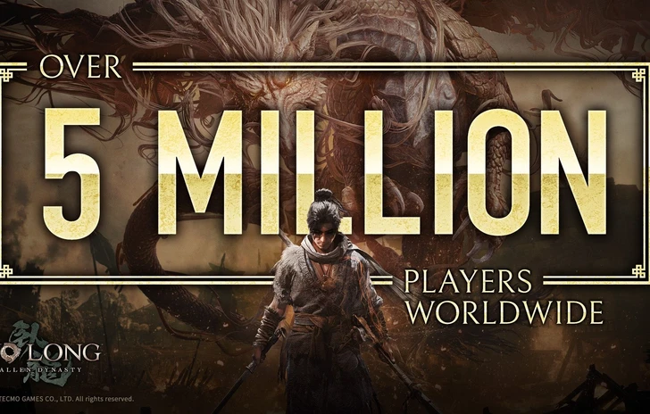 Wo Long Fallen Dynasty festeggia i 5 milioni di giocatori