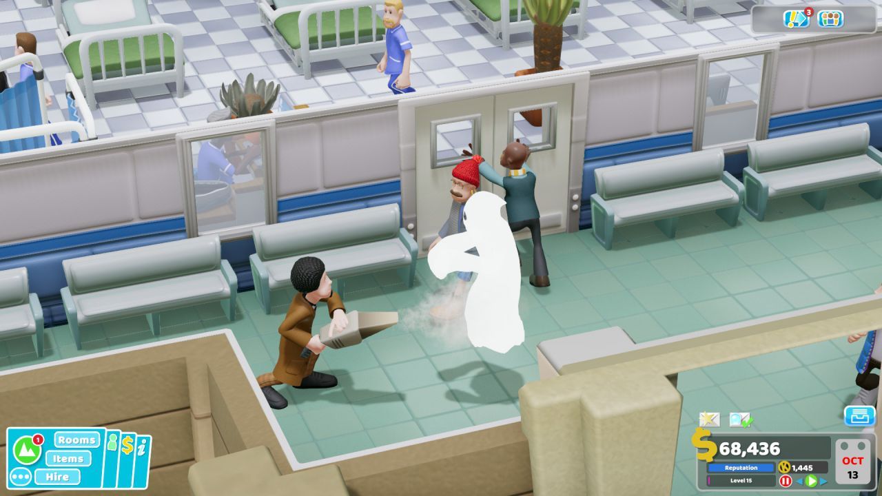 Recensione Two Point Hospital la panacea