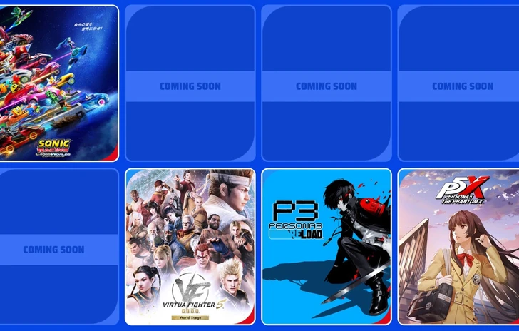 Sega e Atlus annunciano la lineup per il TGS 2025 con Sonic Racing Persona e altre sorprese
