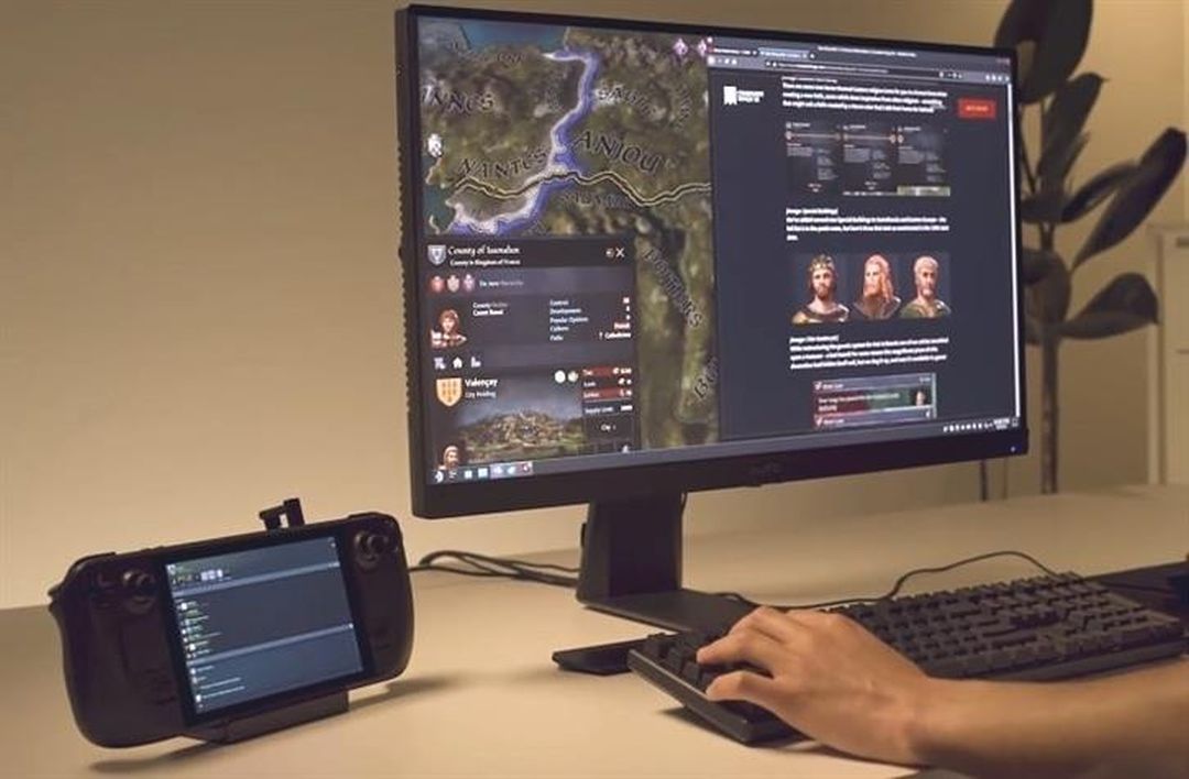 Steam Deck, il nuovo dispositivo portatile dedicato al gaming