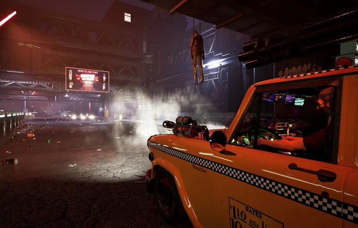 CyberTaxi Lunatic Nights  il trailer di lancio in early access