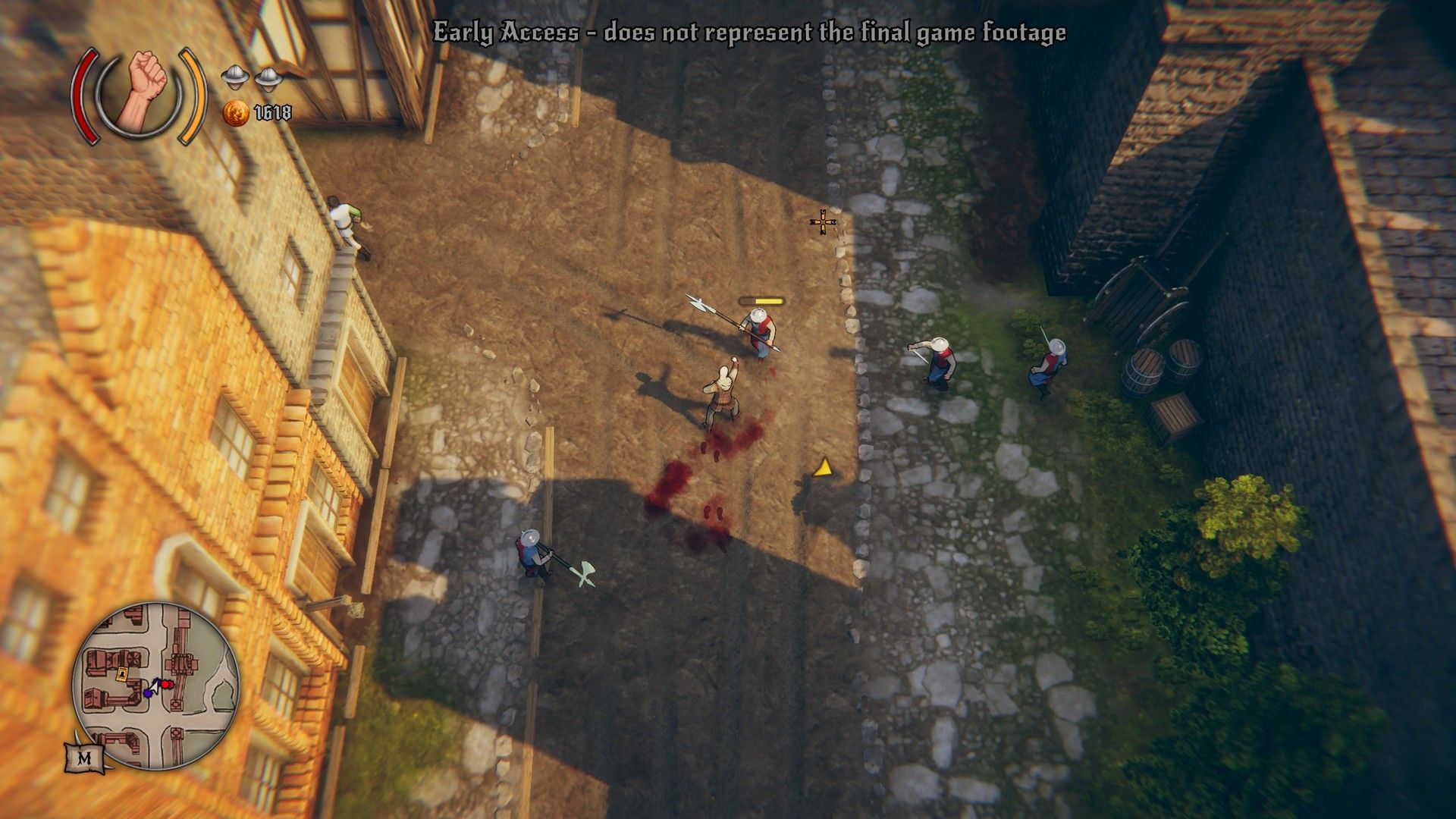 Rustler il GTA ruba carrozze del medioevo